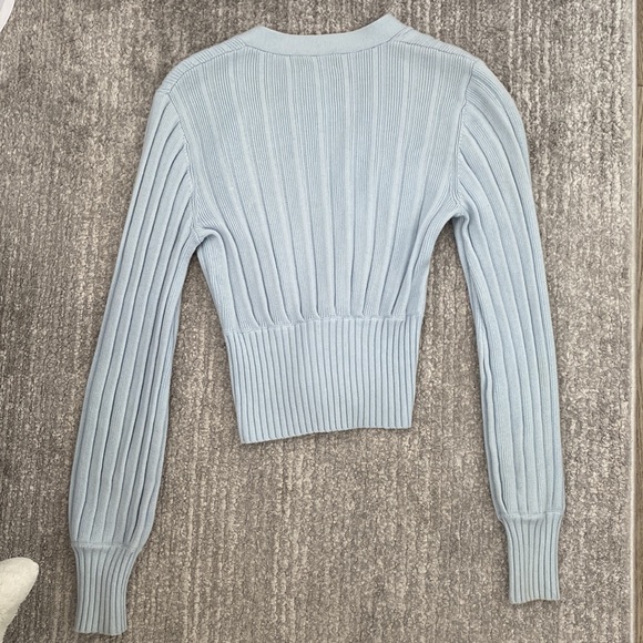 Wilfred plunge front cardigan - Picture 2 of 4